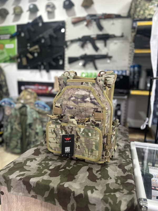 Yakeda Taktički Prsluk   Plate Carrier Airsoft Multicam