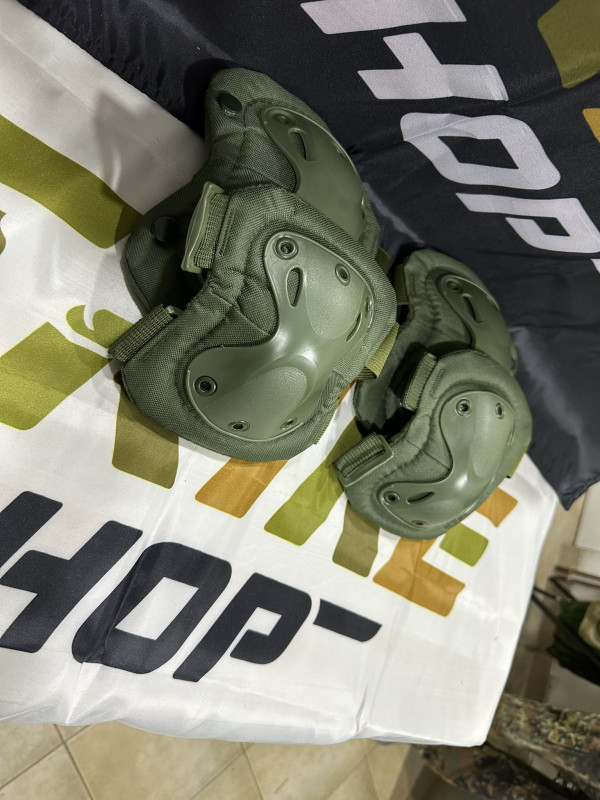 Airsoft Stitnici za laktove i koljena - Zeleni