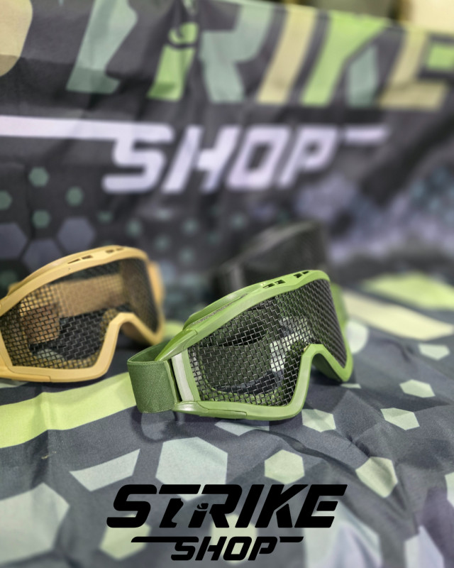 AIRSOFT ZAŠTITNE NAOČALE  MESH   TAN