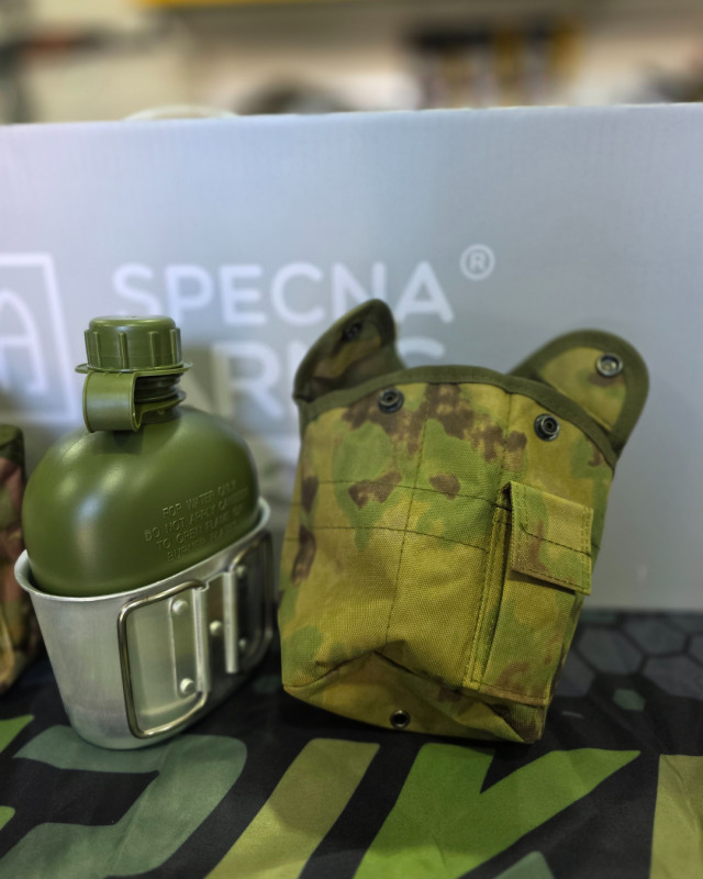 Airsoft Čuturica za vodu + porcija  za jelo  + futrola