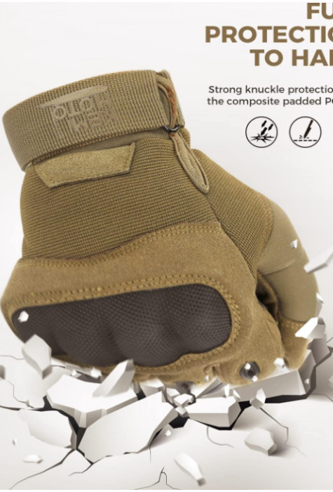 Takticke Rukavice  (green tan black)