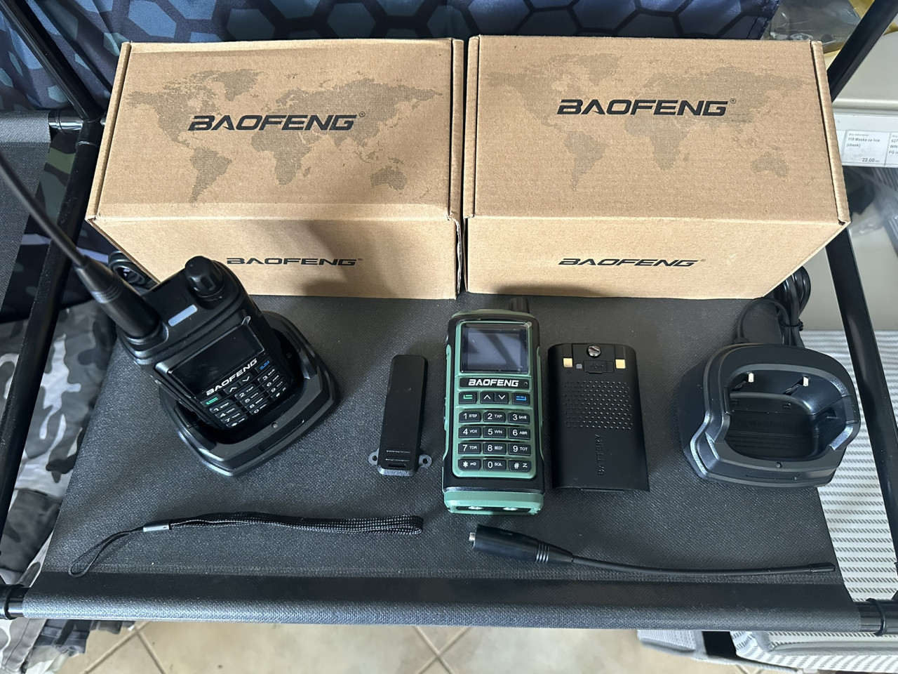 BAOFENG UV-17 Radio stanica VOKI TOKI MOTOROLA