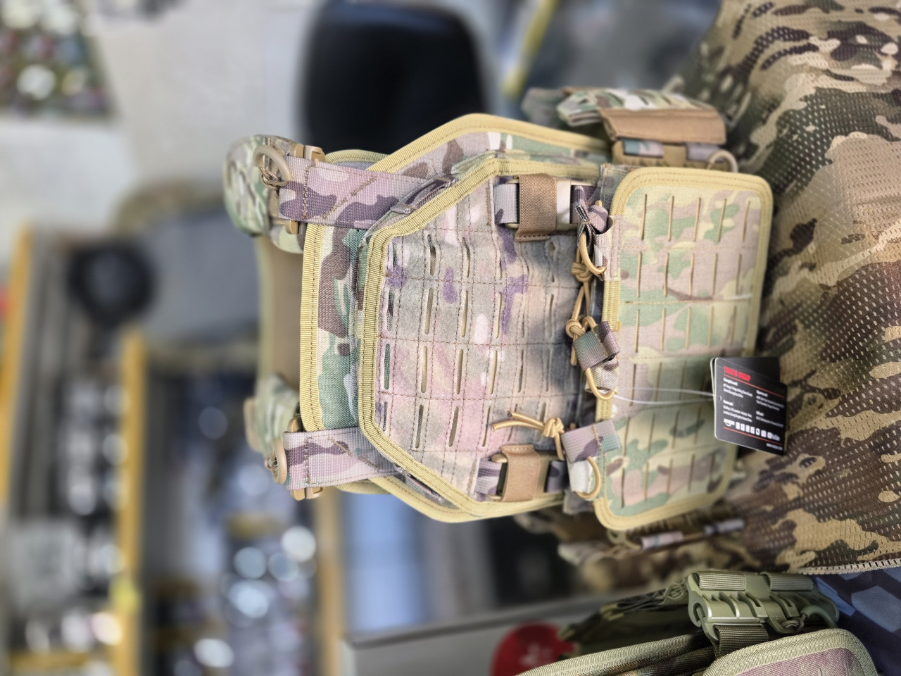 Yakeda Taktički Prsluk   Plate Carrier Airsoft Atacs FG