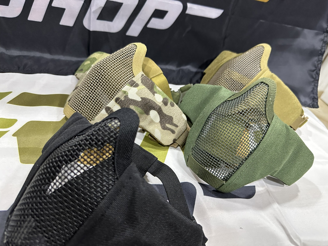 Airsoft zastitna maska za lice - TAN