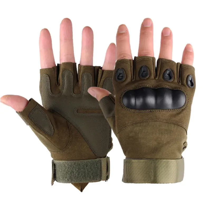 Airsoft Rukavice (Kratke) sa zastitom -  Zelene