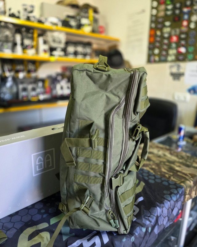 Airsoft kamping Ranac   Torba 60 L  Zelena