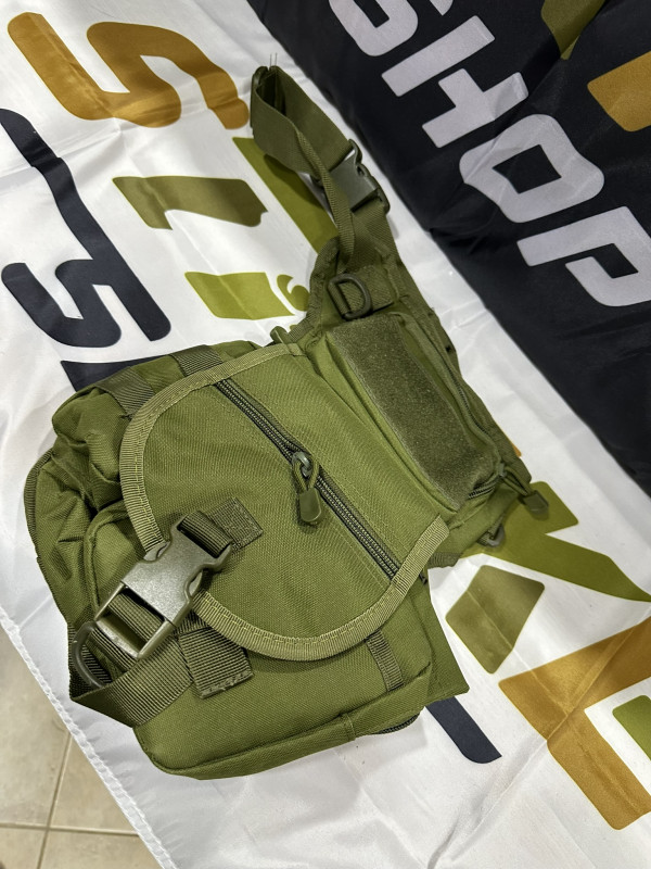 Airsoft takticka torba {Drop bag} - Zelena
