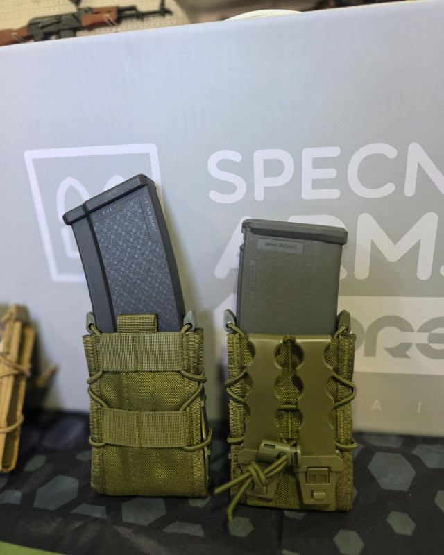 Airsoft Quick Reload  - Mag Pouch 1x Green