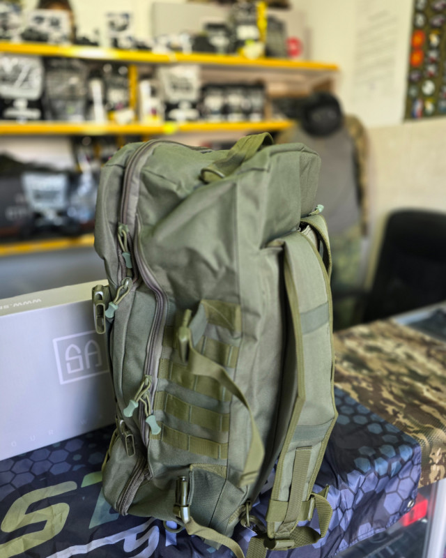 Airsoft kamping Ranac   Torba 60 L  Zelena
