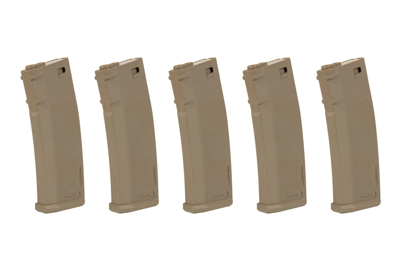Airsoft - set od 5 S-Mag Mid Cap sanzera 125BBs - SA