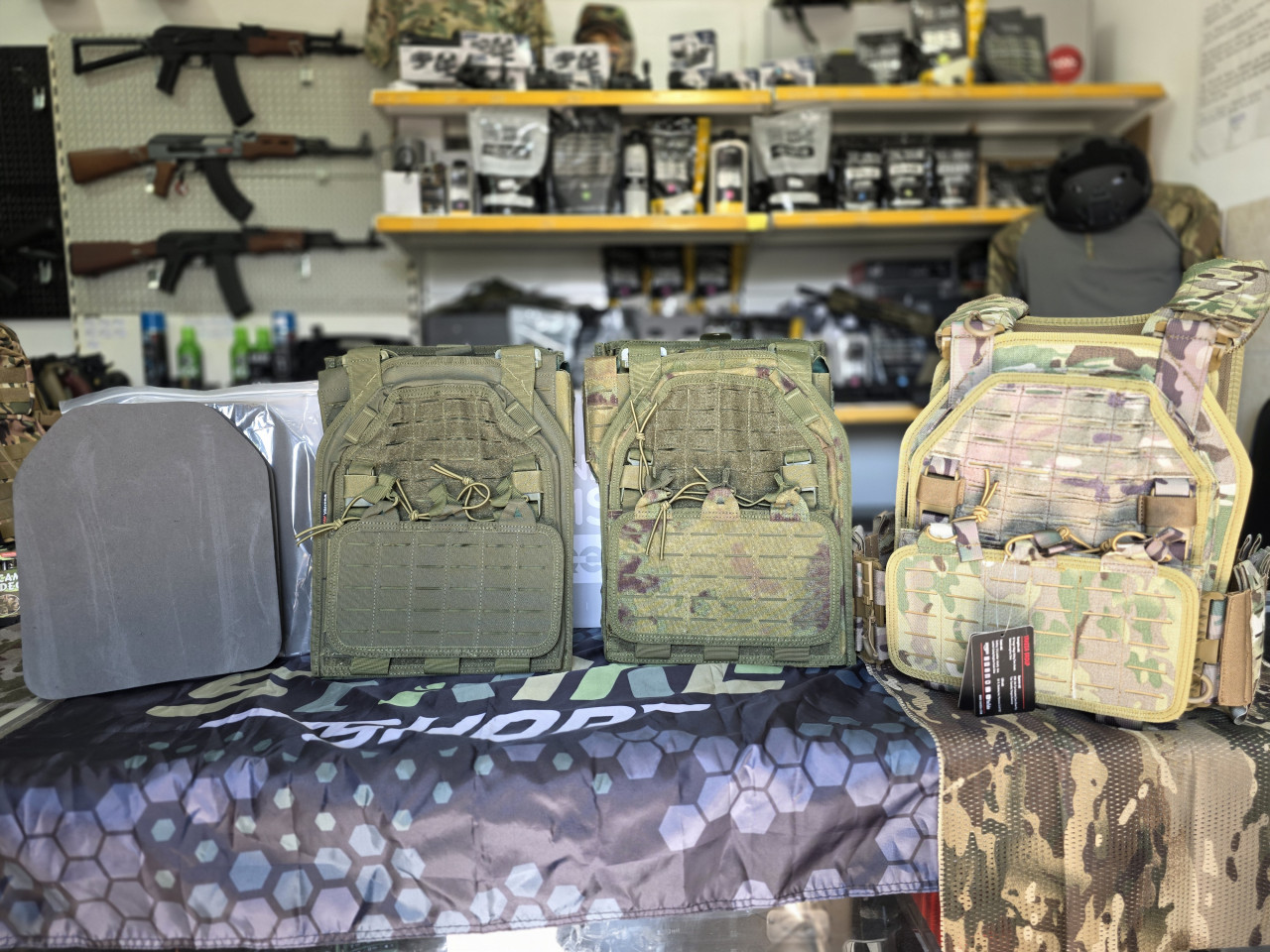 Yakeda Taktički Prsluk   Plate Carrier Airsoft Atacs FG
