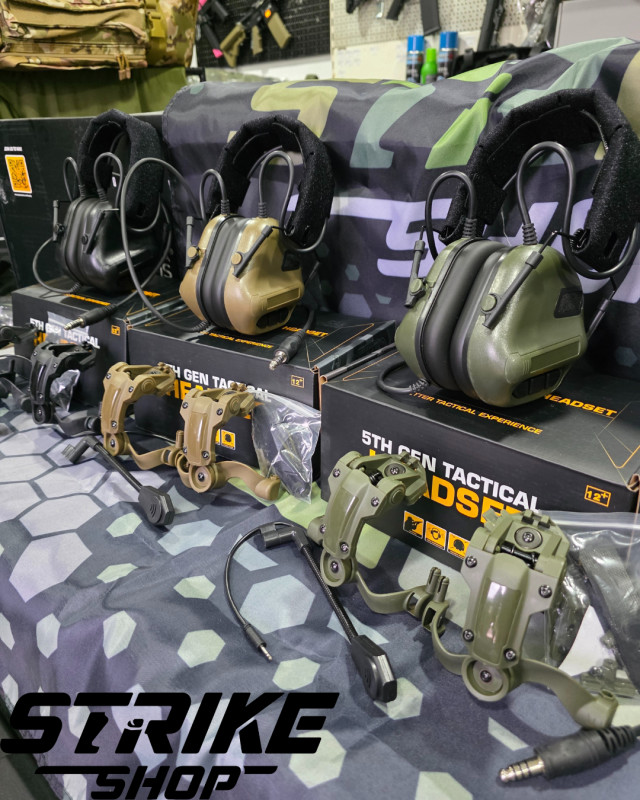 AKTIVNI ANTIFONI    slusalice za Airsoft TAN