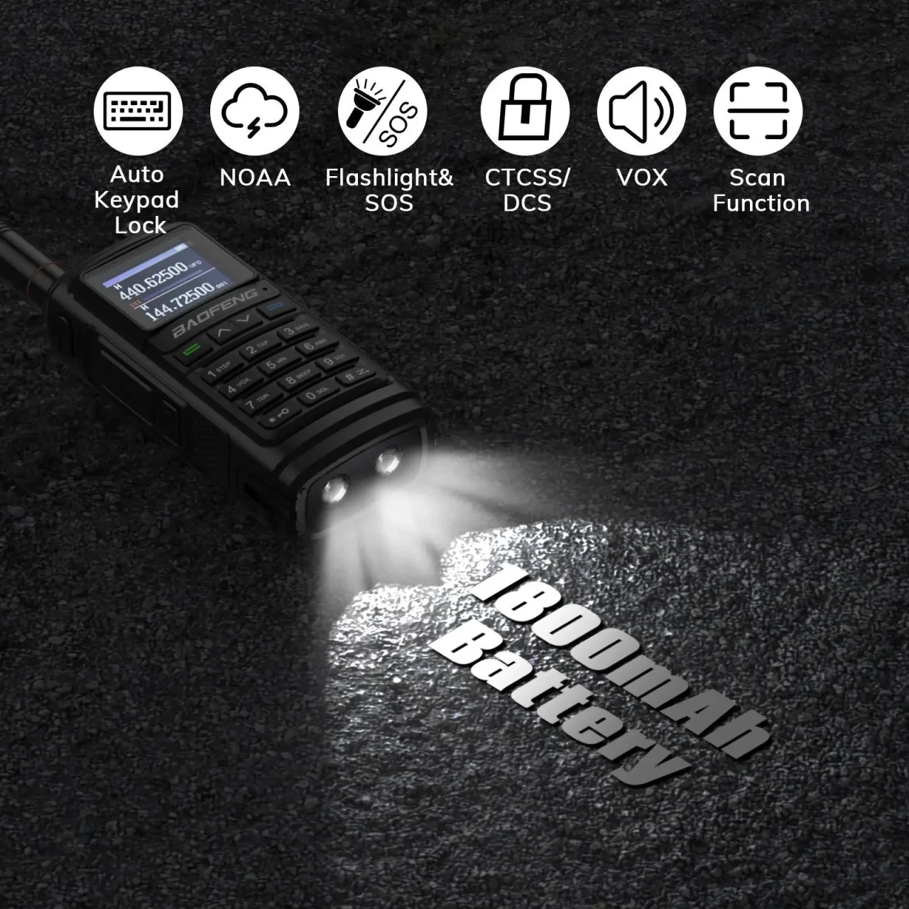 BAOFENG UV-17 Radio stanica VOKI TOKI MOTOROLA