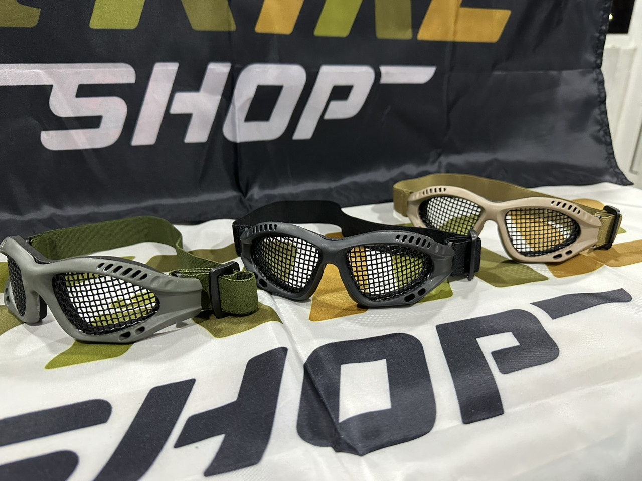 Airsoft zastitne naocale (MESH) Zelene