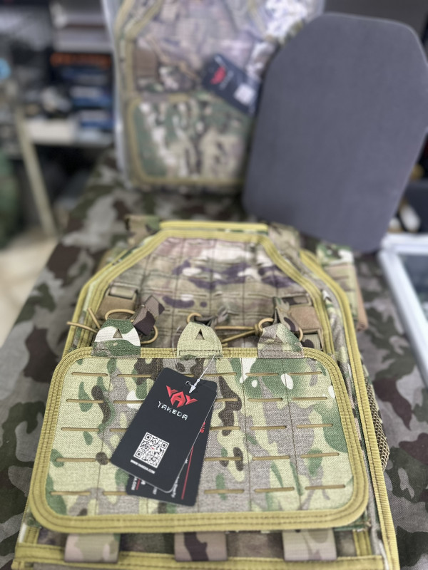 Yakeda Taktički Prsluk   Plate Carrier Airsoft Multicam