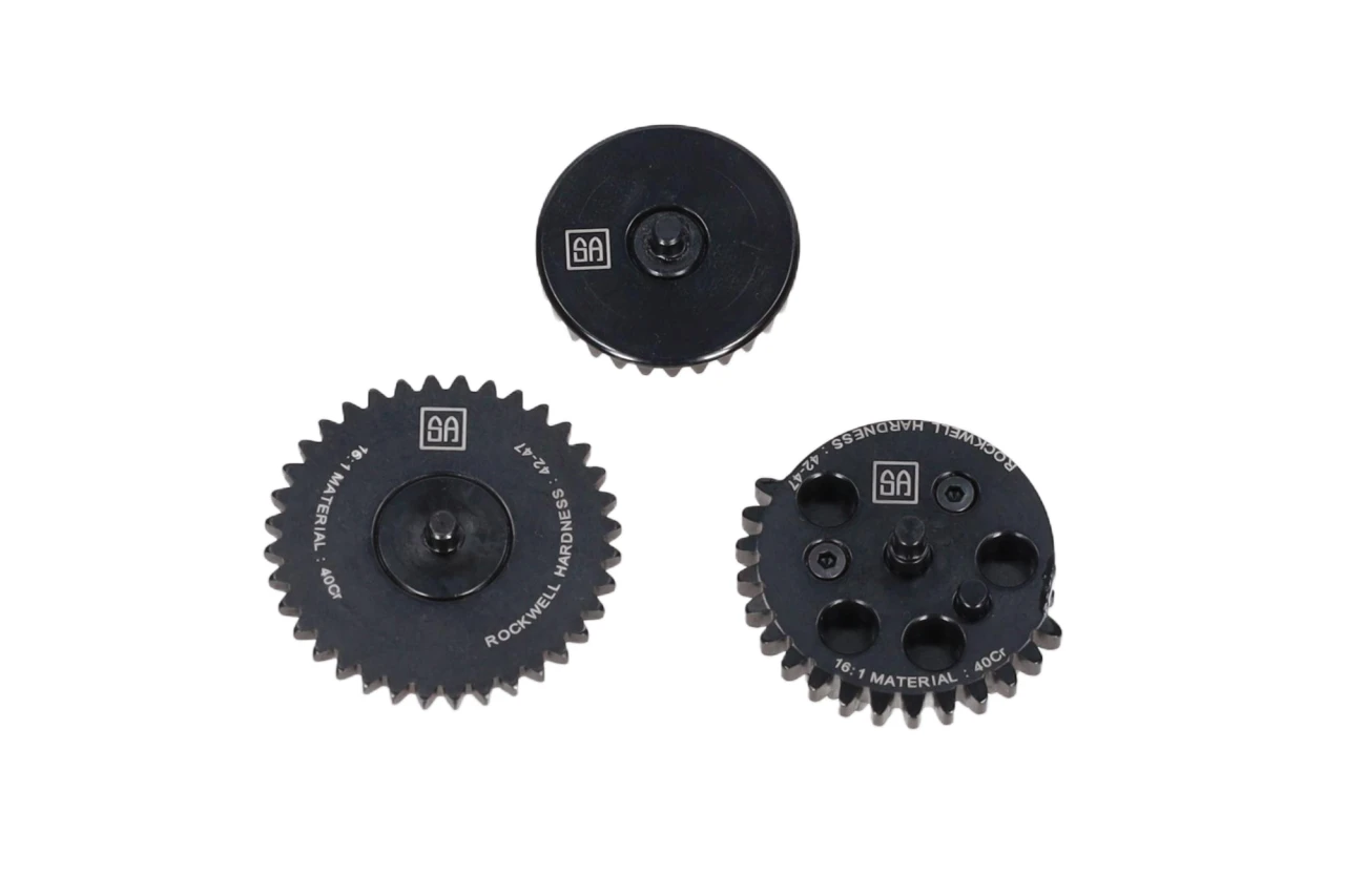 Airsoft SA Oblivion 16:1 Steel Gears - set zupčanika