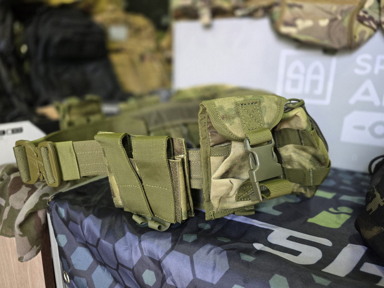 Yakeda Combat Belt   Kaiš sa nastavcima Atacs FG