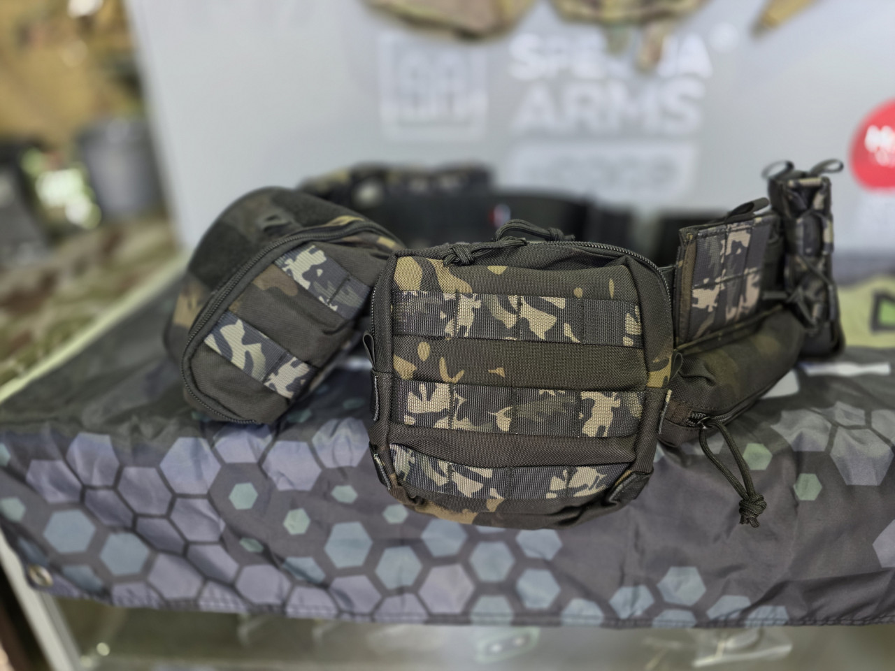 Yakeda Combat Belt   Kaiš sa nastavcima Multicam Black