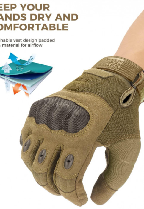 Takticke Rukavice  (green tan black)
