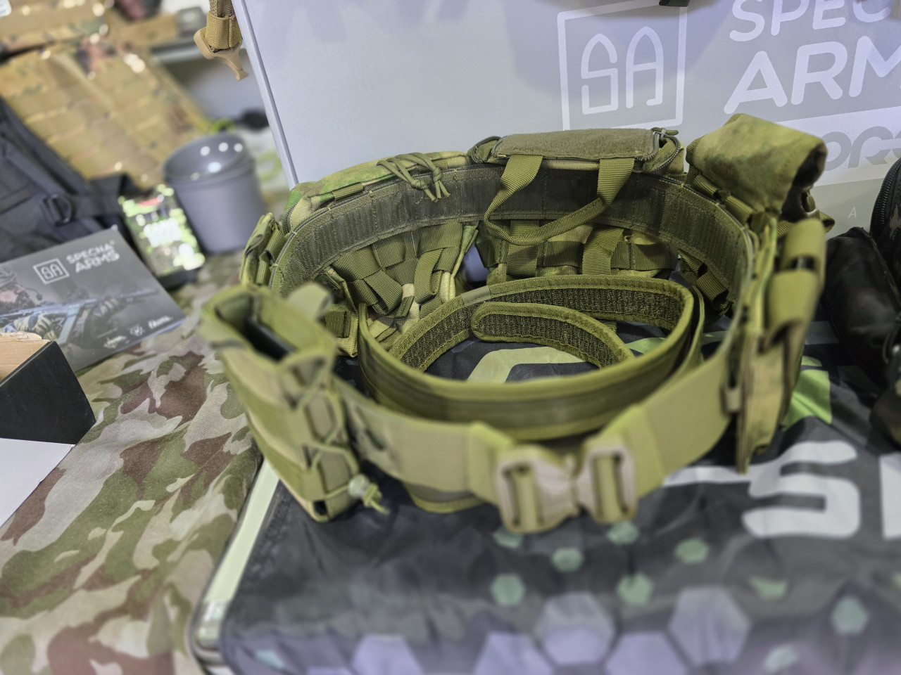 Yakeda Combat Belt   Kaiš sa nastavcima Atacs FG