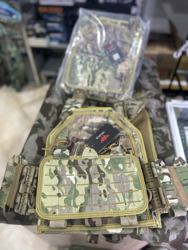 Yakeda Taktički Prsluk   Plate Carrier Airsoft Multicam