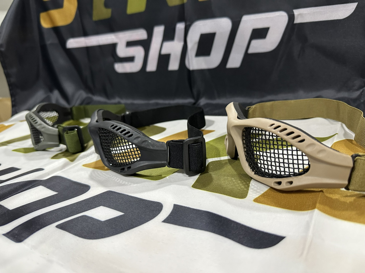 Airsoft zastitne naocale (MESH) TAN