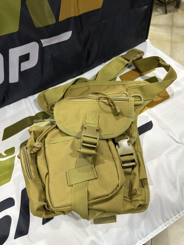 Airsoft takticka torba {Drop bag} - TAN