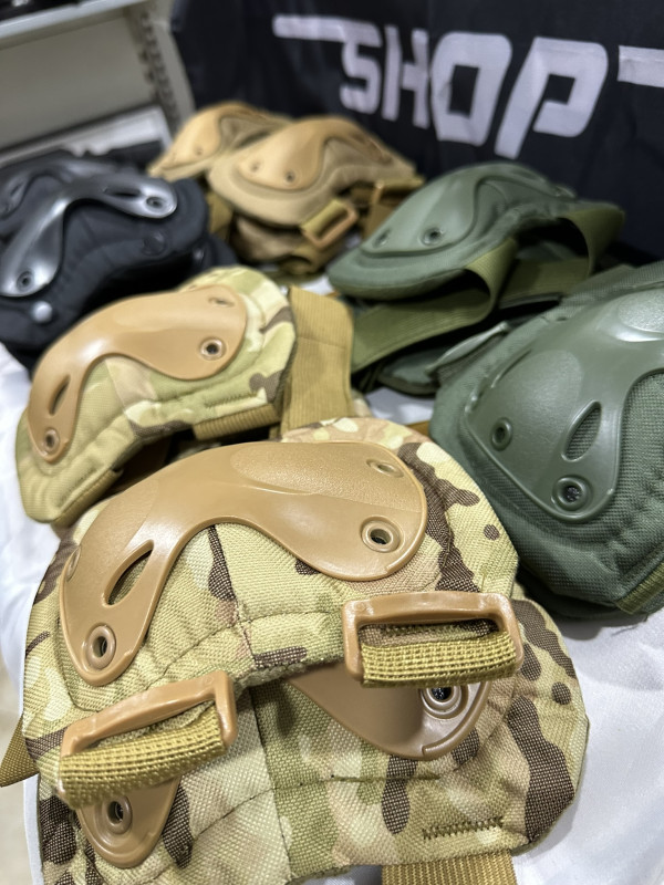 Airsoft Stitnici za laktove i koljena - Multicam