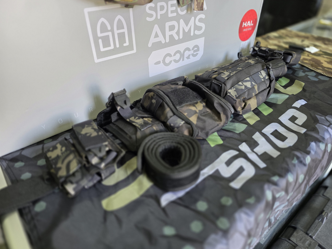 Yakeda Combat Belt   Kaiš sa nastavcima Multicam Black
