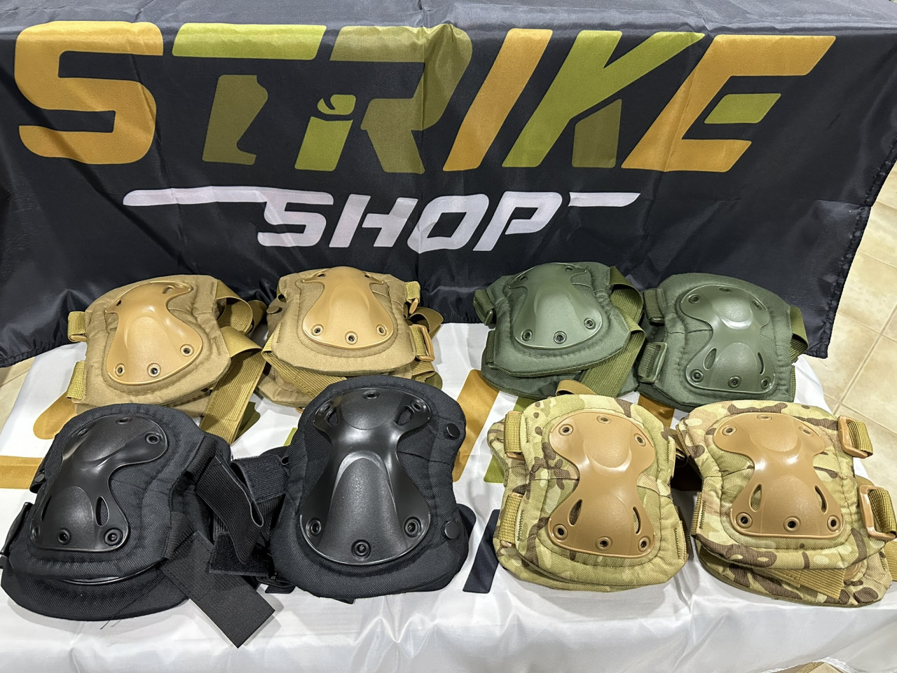 Airsoft Stitnici za laktove i koljena - TAN