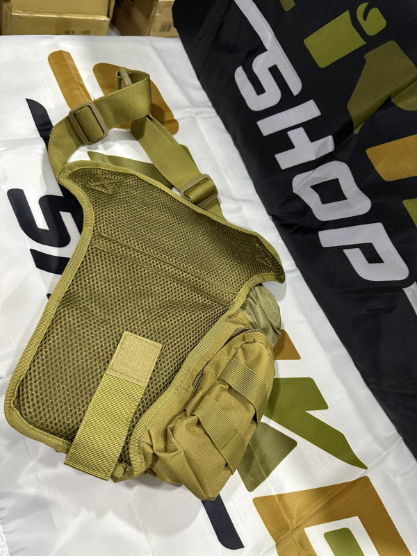 Airsoft takticka torba {Drop bag} - TAN