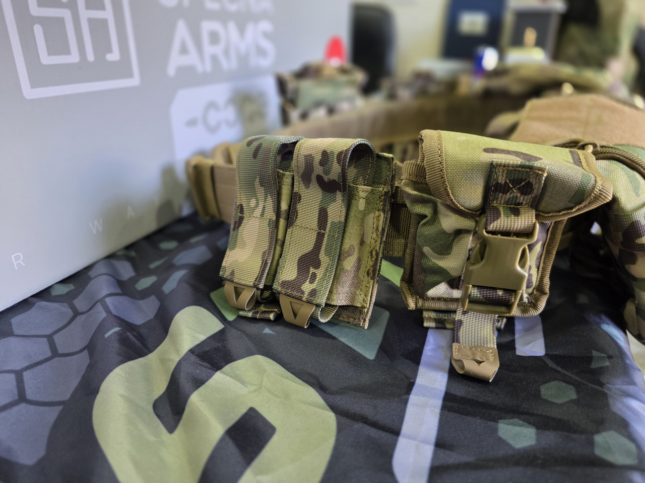 Yakeda Combat Belt   Kaiš sa nastavcima Multicam