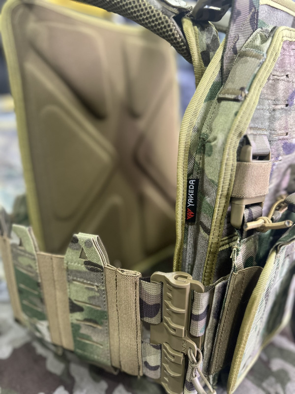 Yakeda Taktički Prsluk   Plate Carrier Airsoft Multicam