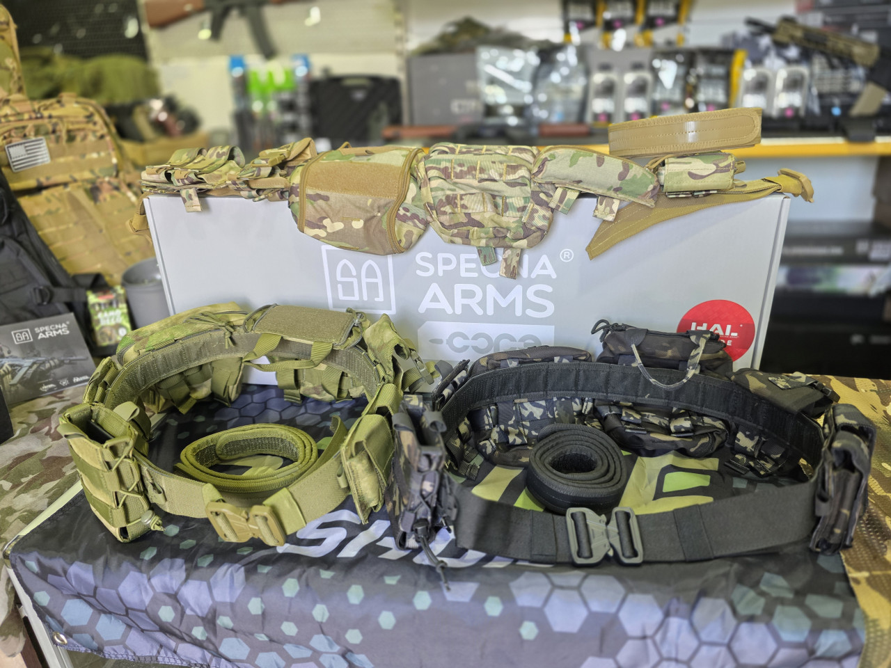 Yakeda Combat Belt   Kaiš sa nastavcima Atacs FG