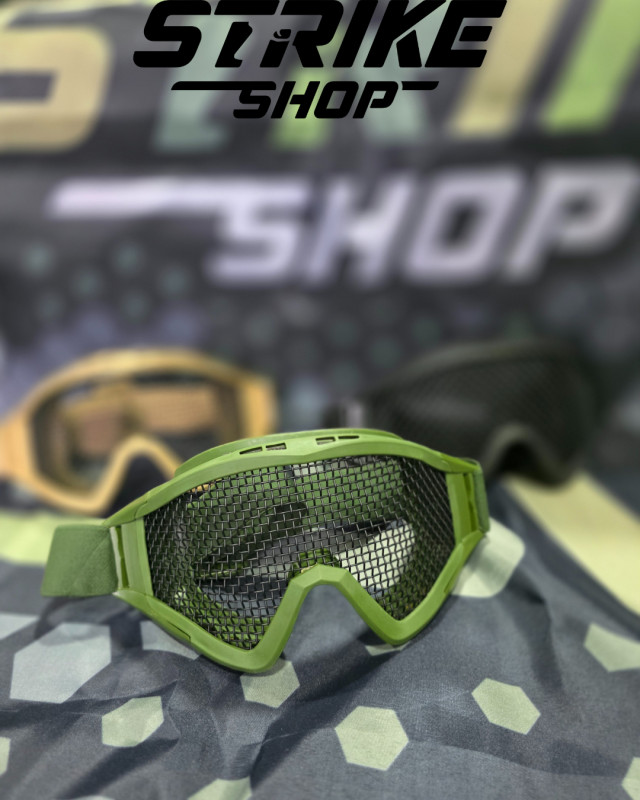 AIRSOFT ZAŠTITNE NAOČALE MESH Crne