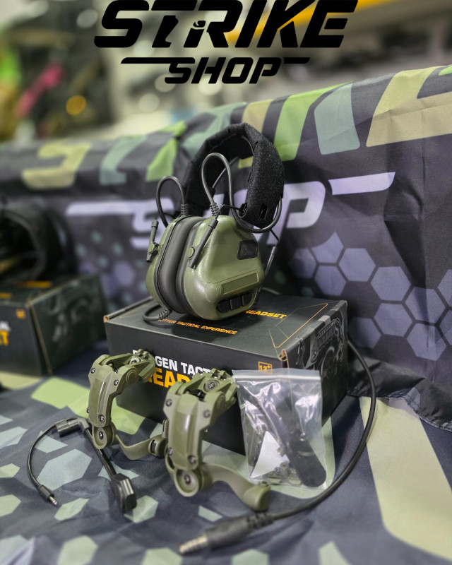 AKTIVNI ANTIFONI    slusalice za Airsoft TAN