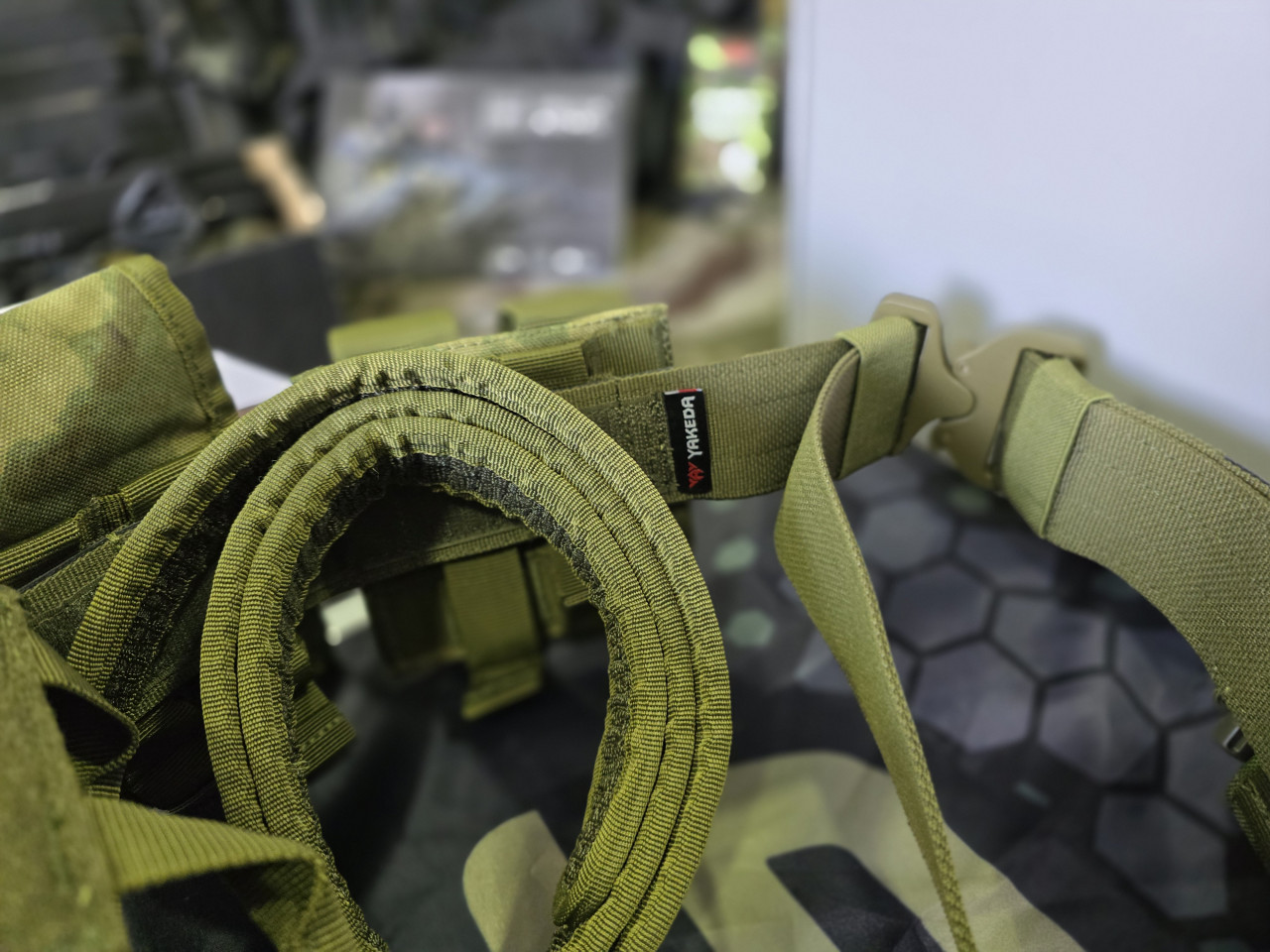 Yakeda Combat Belt   Kaiš sa nastavcima Atacs FG