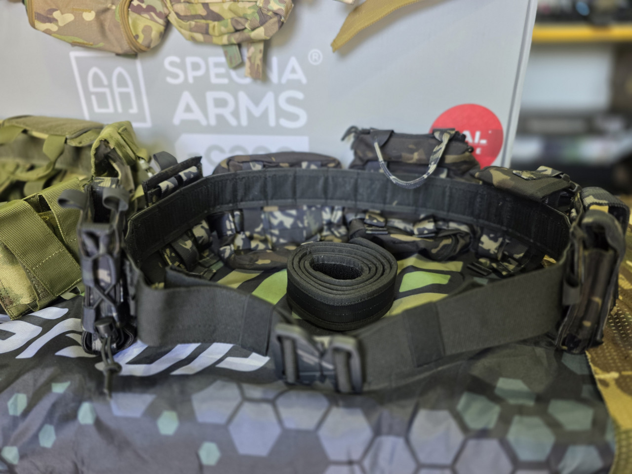 Yakeda Combat Belt   Kaiš sa nastavcima Atacs FG