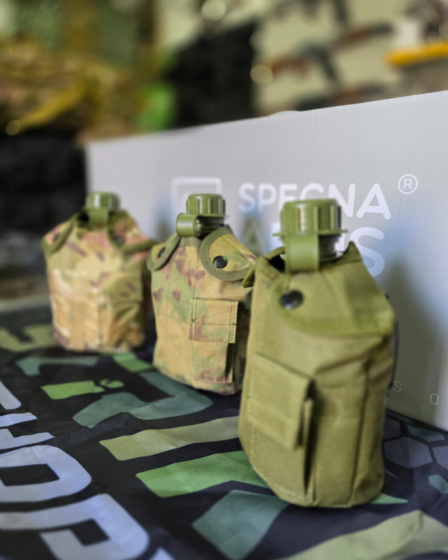 Airsoft Čuturica za vodu + porcija  za jelo  + futrola