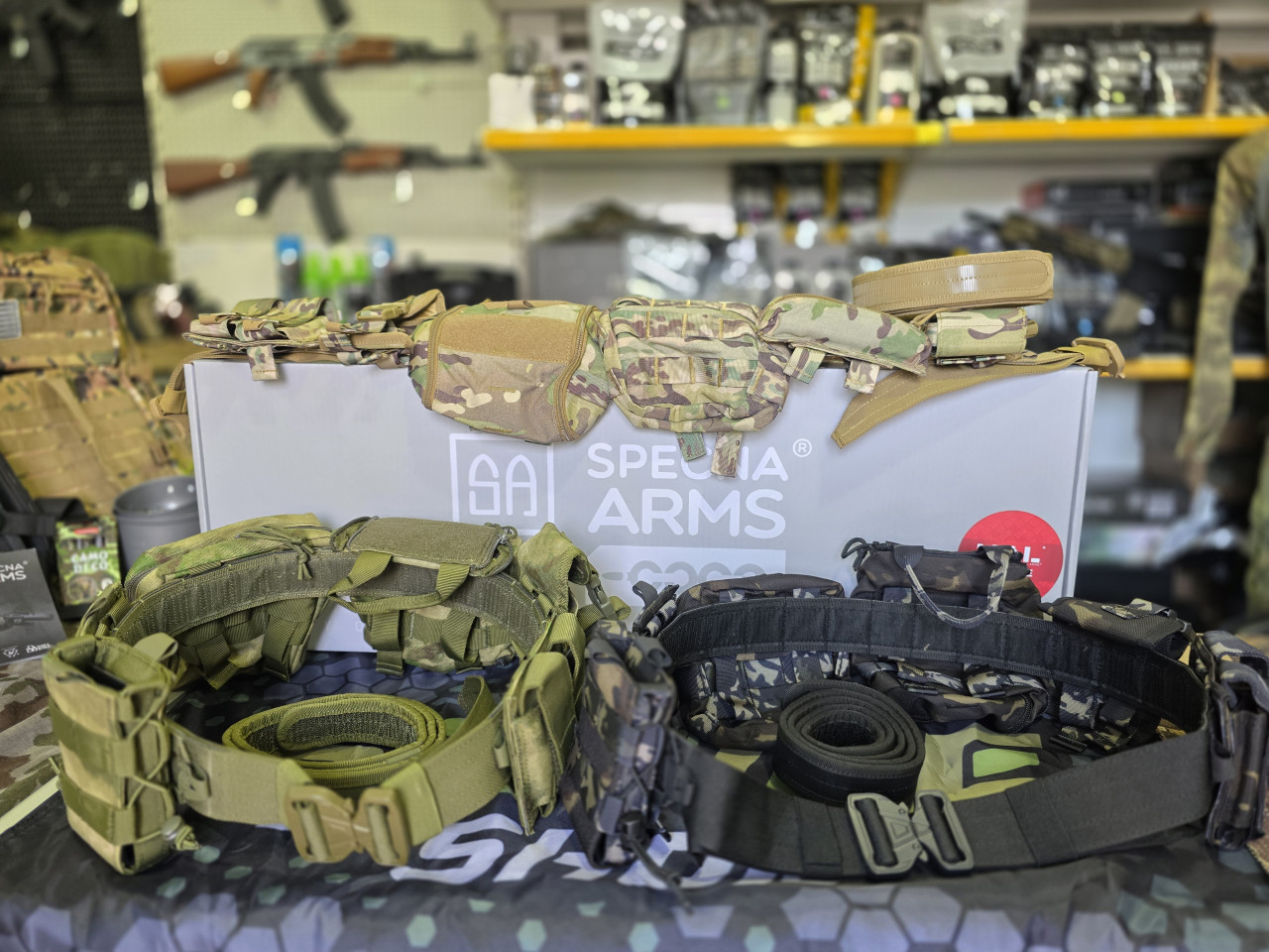 Yakeda Combat Belt   Kaiš sa nastavcima Atacs FG
