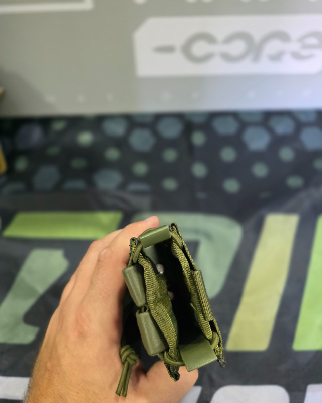 Airsoft Quick Reload  - Mag Pouch 1x Green