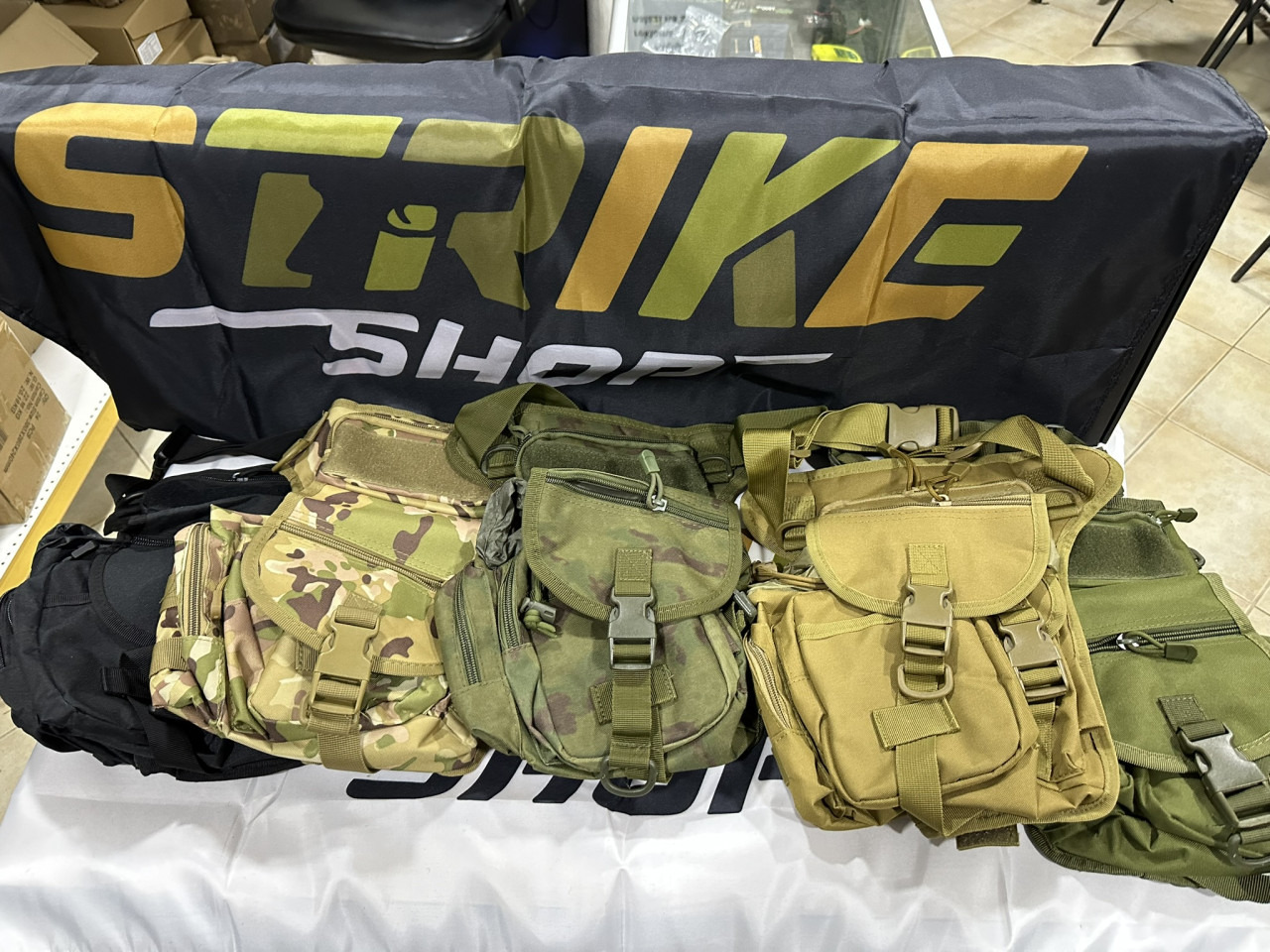 Airsoft takticka torba {Drop bag} - Crna