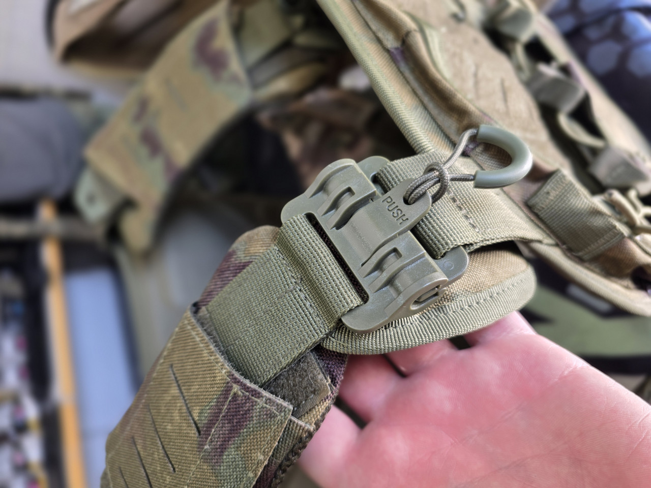 Yakeda Taktički Prsluk   Plate Carrier Airsoft Atacs FG