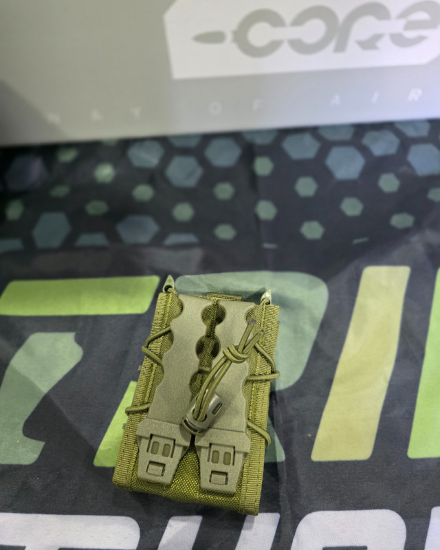 Airsoft Quick Reload  - Mag Pouch 1x Green