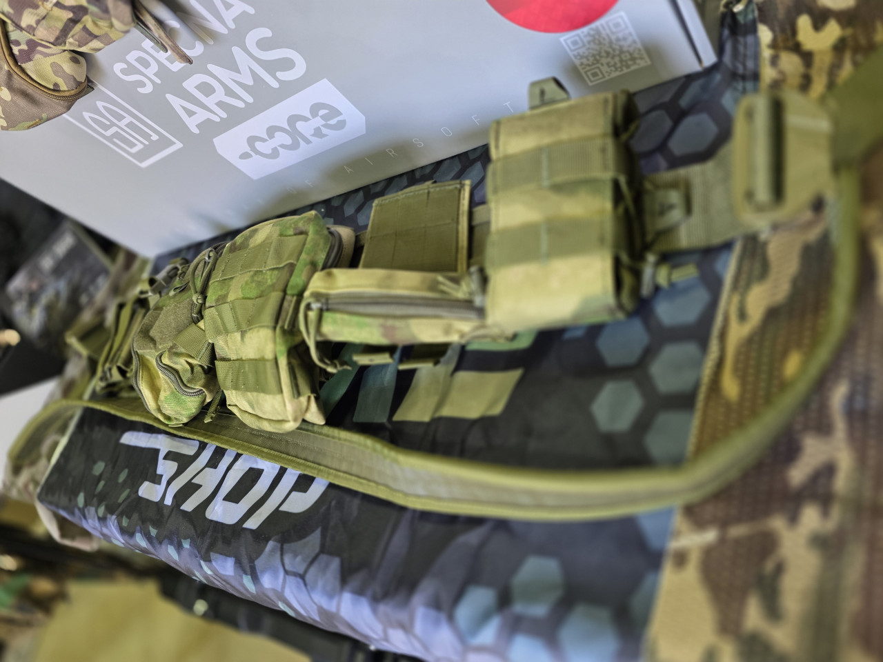 Yakeda Combat Belt   Kaiš sa nastavcima Atacs FG