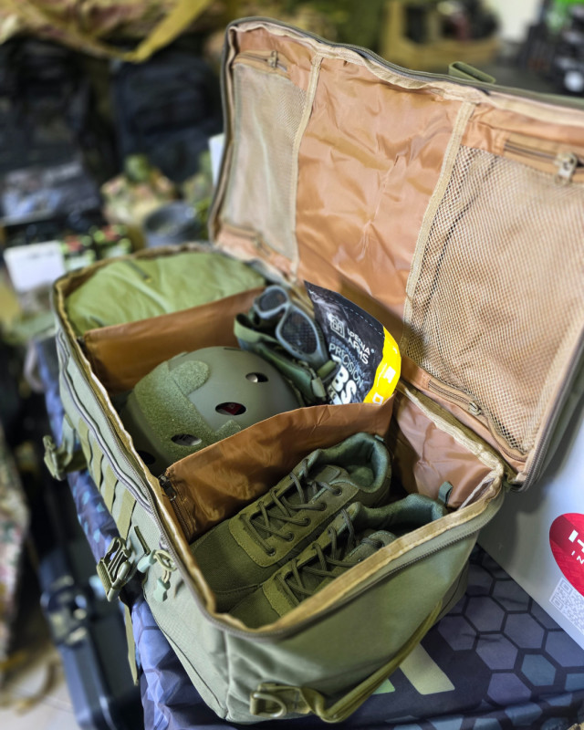 Airsoft kamping Ranac   Torba 60 L  Zelena
