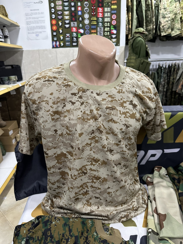 Airsoft Majice - Multicam Woodland Digital Dezert