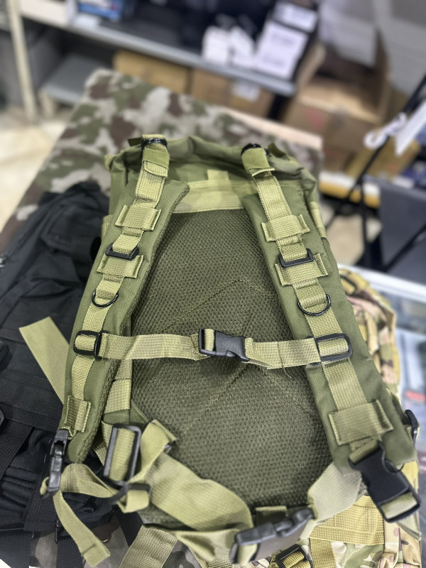 Airsoft Vojni Takticki Ranac   Ruksak 25L (zeleni Crni MC)