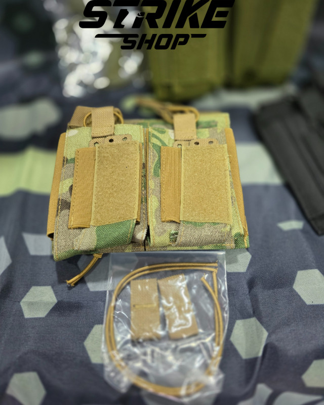 DVOSTRUKA MAG POUCH TORBICA - Crna