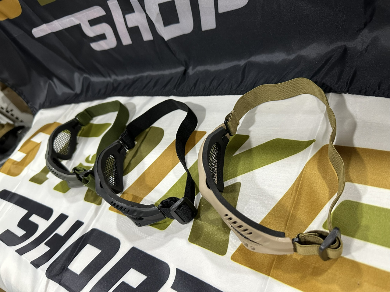 Airsoft zastitne naocale (MESH) TAN